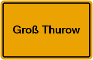 Grundbuchauszug Groß Thurow